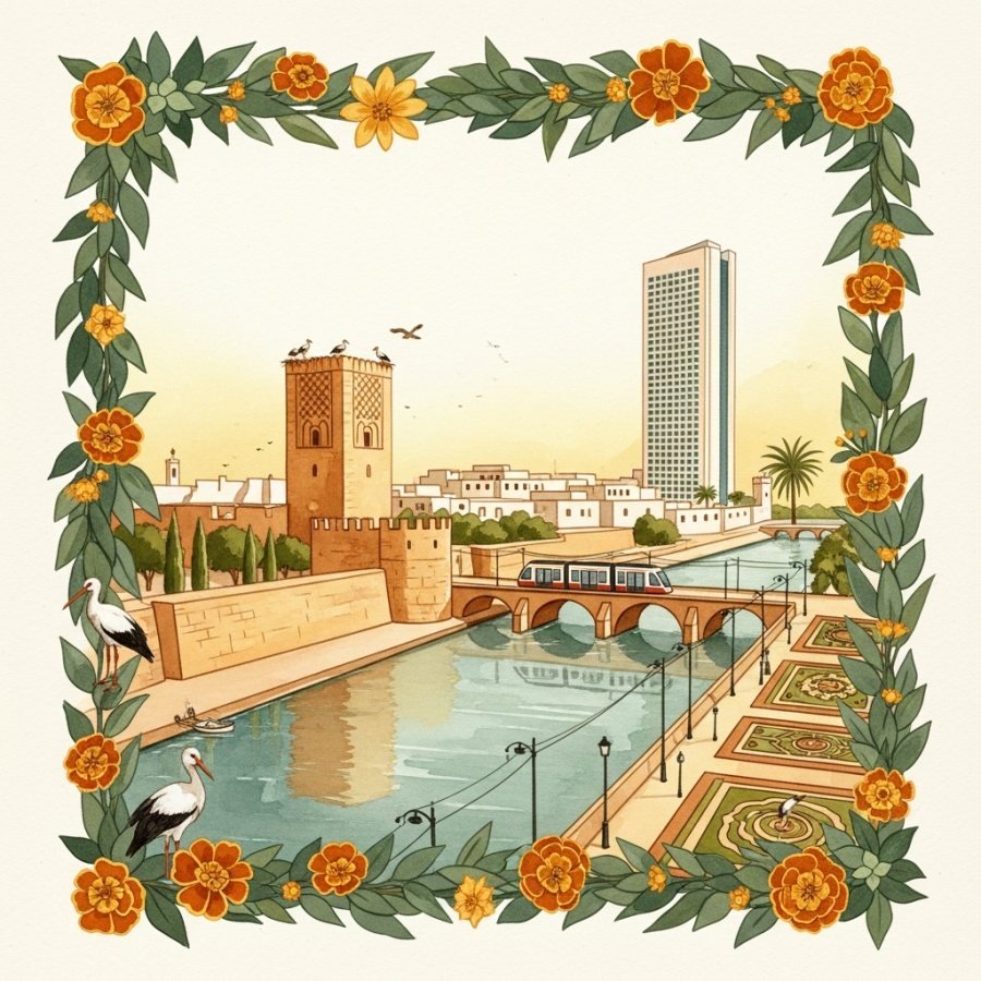 Illustration de la région Rabat-Salé-Kénitra